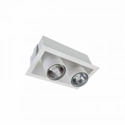 Nowodvorski oprawa wpuszczana EYE MOD GU10 x 2 Stal lakierowana Biały ~220-230 V MAX: 2x35W