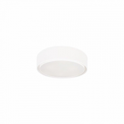 Nowodvorski plafon MIST E27 x 3 Tkanina Tworzywo sztuczne Biały ~220-230 V MAX: 3x27W only LED