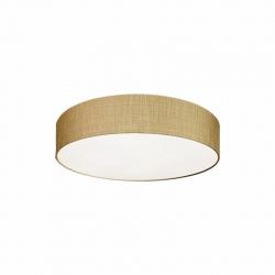 Nowodvorski plafon TURDA E27 x 4 Tkanina Tworzywo sztuczne Złoty ~220-230 V MAX: 4x25W only LED
