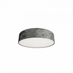 Nowodvorski plafon CROCO E27 x 4 Aksamit Tworzywo sztuczne Szary ~220-230 V MAX: 4x25W only LED