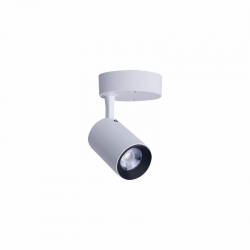 Nowodvorski oprawa natynkowa IRIS LED LED x 1 Aluminium lakierowane Tworzywo sztuczne Biały ~220-230 V MAX: 7W