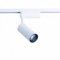 Nowodvorski NOV1F2T PROFILE IRIS LED 20W LED x 1 Aluminium lakierowane Tworzywo sztuczne PC Biały ~220-230 V MAX: 20W