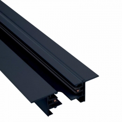 Nowodvorski NOV1F2T PROFILE RECESSED TRACK 1 METER x 0 Aluminium lakierowane Czarny ~220-230 V