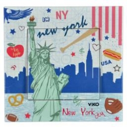 VIKO Panasonic KARRE cities Łącznik jednobiegunowy Nowy York 90962804