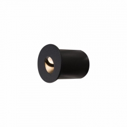 Nowodvorski oprawa wpuszczana OIA LED LED x 1 Aluminium lakierowane Tworzywo sztuczne Czarny ~220-230 V MAX: 1W