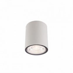 Nowodvorski plafon zewnętrzny EDESA LED M LED x 1 Aluminium lakierowane Szkło Biały ~220-230 V MAX: 6W
