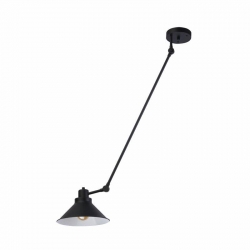 Nowodvorski oprawa przysufitowa TECHNO E27 x 1 Stal lakierowana Czarny ~220-230 V MAX: 1x60W