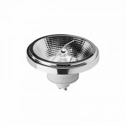 Nowodvorski Żarówka led REFLECTOR LED COB, GU10, ES111, 12W Tworzywo sztuczne Aluminium Chrom ~220-230 V MAX: 12W