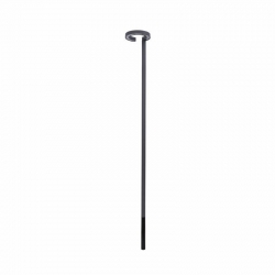 Nowodvorski słupek ogrodowy POLE LED LED x 1 Aluminium lakierowane Tworzywo sztuczne PC Grafitowy ~220-230 V MAX: 20W