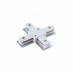Nowodvorski NOV1F2T PROFILE X CONNECTOR x 0 Tworzywo sztuczne PC Stal Biały ~220-230 V