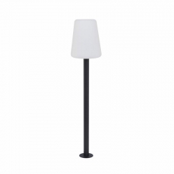 Nowodvorski słupek ogrodowy GALAXY E27 x 1 Tworzywo sztuczne PE Stal lakierowana Biały ~220-230 V MAX: 1x40W