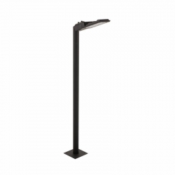 Nowodvorski słupek ogrodowy PATHWAY LED M LED x 1 Stal lakierowana Aluminium lakierowane Czarny ~220-230 V MAX: 24W