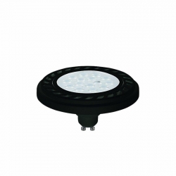 Nowodvorski Żarówka led REFLECTOR LENS LED, GU10, ES111, 9W LED Tworzywo sztuczne Czarny ~220-230 V MAX: 9W