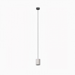 Nowodvorski lampa wisząca SHY GU10 x 1 Beton architektoniczny Stal lakierowana Szary ~220-230 V MAX: 1x35W