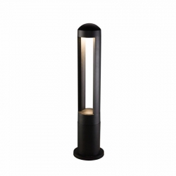 Nowodvorski słupek ogrodowy MONTERREY LED LED x 1 Aluminium lakierowane Czarny ~220-230 V MAX: 9W