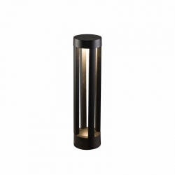 Nowodvorski słupek ogrodowy TEPIC LED LED x 1 Aluminium lakierowane Czarny ~220-230 V MAX: 9W