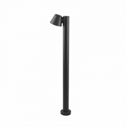 Nowodvorski słupek ogrodowy SOUL GU10 x 1 Aluminium lakierowane Szkło Grafitowy ~220-230 V MAX: 1x35W