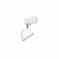 Nowodvorski oprawa natynkowa VESPA GU10 ES111 x 1 Stal lakierowana Chrom Biały ~220-230 V MAX: 1x75W