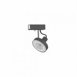 Nowodvorski oprawa natynkowa CROSS GU10 ES111 x 1 Stal lakierowana Chrom Grafitowy ~220-230 V MAX: 1x75W