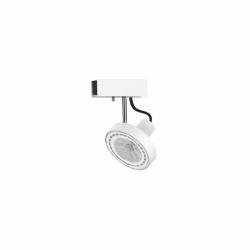 Nowodvorski oprawa natynkowa CROSS GU10 ES111 x 1 Stal lakierowana Chrom Biały ~220-230 V MAX: 1x75W