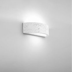 Nowodvorski kinkiet ARCH S E27 x 1 Gips Szkło Biały ~220-230 V MAX: 1x60W