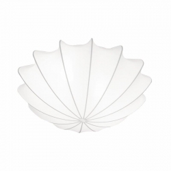 Nowodvorski plafon FORM M E27 x 2 Tkanina Stal lakierowana Biały ~220-230 V MAX: 2x25W only LED