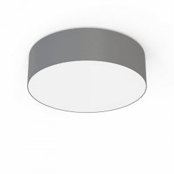 Nowodvorski plafon CAMERON E27 x 4 Tkanina Tworzywo sztuczne Szary ~220-230 V MAX: 4x25W only LED