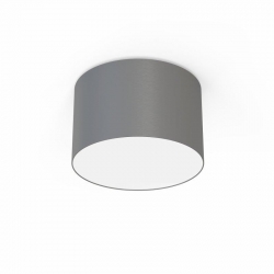 Nowodvorski plafon CAMERON E27 x 3 Tkanina Tworzywo sztuczne Szary ~220-230 V MAX: 3x25W only LED