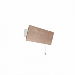 Nowodvorski kinkiet regulowany z włącznikiem OSLO 30 E14 x 1 Drewno Stal lakierowana Dębowy ~220-230 V MAX: 1x40W