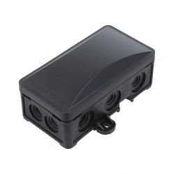 PAWBOL puszka hermetyczna 90x45 IP54 czarna klik a.0063c