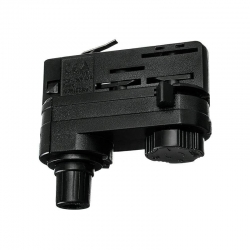 Adapter lampa-szyna do lamp wiszących 3F LUXSYSTEM-3F black czarny (standard + dławki)