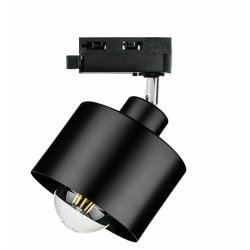 Lampa LOFT ABI TRACK 1xE27 1F na szynoprzewód LUXsystem czarna