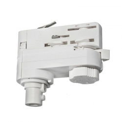 Adapter lampa-szyna do lamp wiszących 3F LUXSYSTEM-3F white biały  CreeLamp