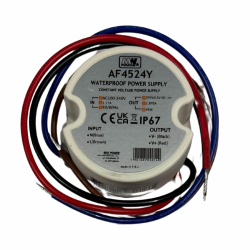 Zasilacz 45W 24V DC AF4524Y IP67 puszkowy do puszki okrągły 1,87A