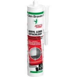 DEN BRAVEN Akryl lekki szpachlowy biały 280ml (Acryl-Fast)