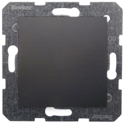 HAGER POLO Berker B.kwadrat ściemniacz LED 5-70W antracyt 85421200+85141185