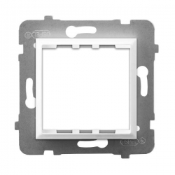 OSPEL ARIA BIAŁY Adapter podtynkowy systemu OSPEL 45 do serii Aria  AP45-1U/m/00