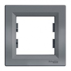 SCHNEIDER ELECTRIC ASFORA Ramka pojedyncza stal EPH5800162