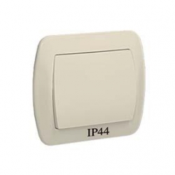 KONTAKT-SIMON Akord Łącznik hermetyczny jednobiegunowy IP44 beżowy AW1B/12
