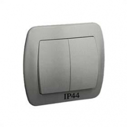 KONTAKT-SIMON Akord Łącznik hermetyczny świecznikowy IP44 aluminium AW5B/26
