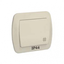 KONTAKT-SIMON Akord Łącznik hermetyczny krzyżowy IP44 beżowy AW7B/12