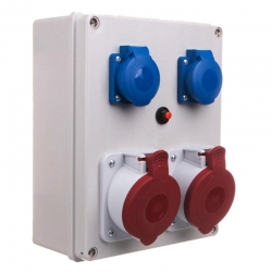 PAWBOL Rozdzielnica R-BOX 240 2x32A/5P 2x250V IP44 B.1099