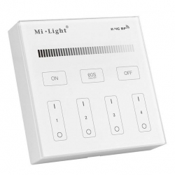 Pilot naścienny led MONO B1 Mi-light 2,4ghz 4-strefy