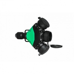 F-ELEKTRO rozgałęźnik gumowy 3x230V 16A 230V 3500W IP44 81035