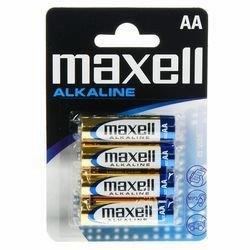Bateria Maxell AA LR06 LR-6 ALKALINE komplet 4szt. blister