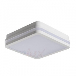 Kanlux plafon led BENO 18W NW-L-W neutralna biała, 4000K, 1550lm, kwadrat, biała, IP54