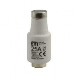 ETI-POLAM Wkładka bezpiecznikowa 25A DII gF / BiWts 500V AC/440V DC E27 002312107