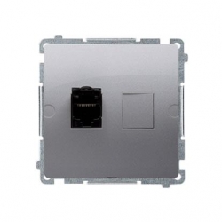 KONTAKT-SIMON Basic Moduł Gniazdo komputerowe poj. RJ45 kat.6 stal inox