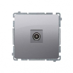 KONTAKT-SIMON Basic Gniazdo antenowe pojedyncze końcowe stal inox BMAK3.01/21