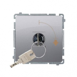 KONTAKT-SIMON Basic Łącznik chwilowy jednob. z kluczem stal inox BMP1K.01/21
